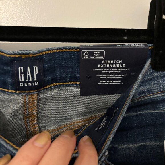 NWT Gap High Rise Stretch Skinny Jeans - Picture 6 of 6